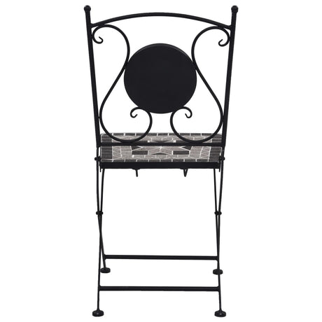 3 Piece Mosaic Bistro Set Ceramic Tile