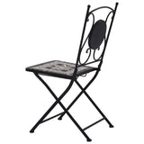 3 Piece Mosaic Bistro Set Ceramic Tile