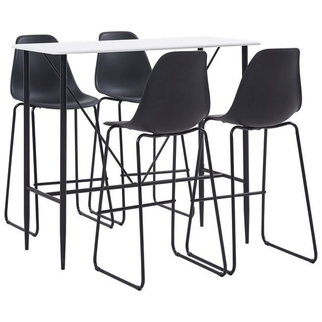 5 Piece Bar Set Plastic