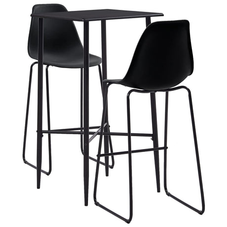 3 Piece Bar Set Plastic