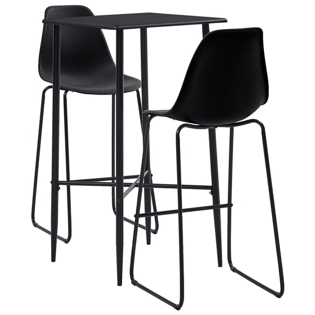 3 Piece Bar Set Plastic