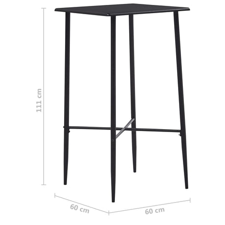 3 Piece Bar Set Plastic