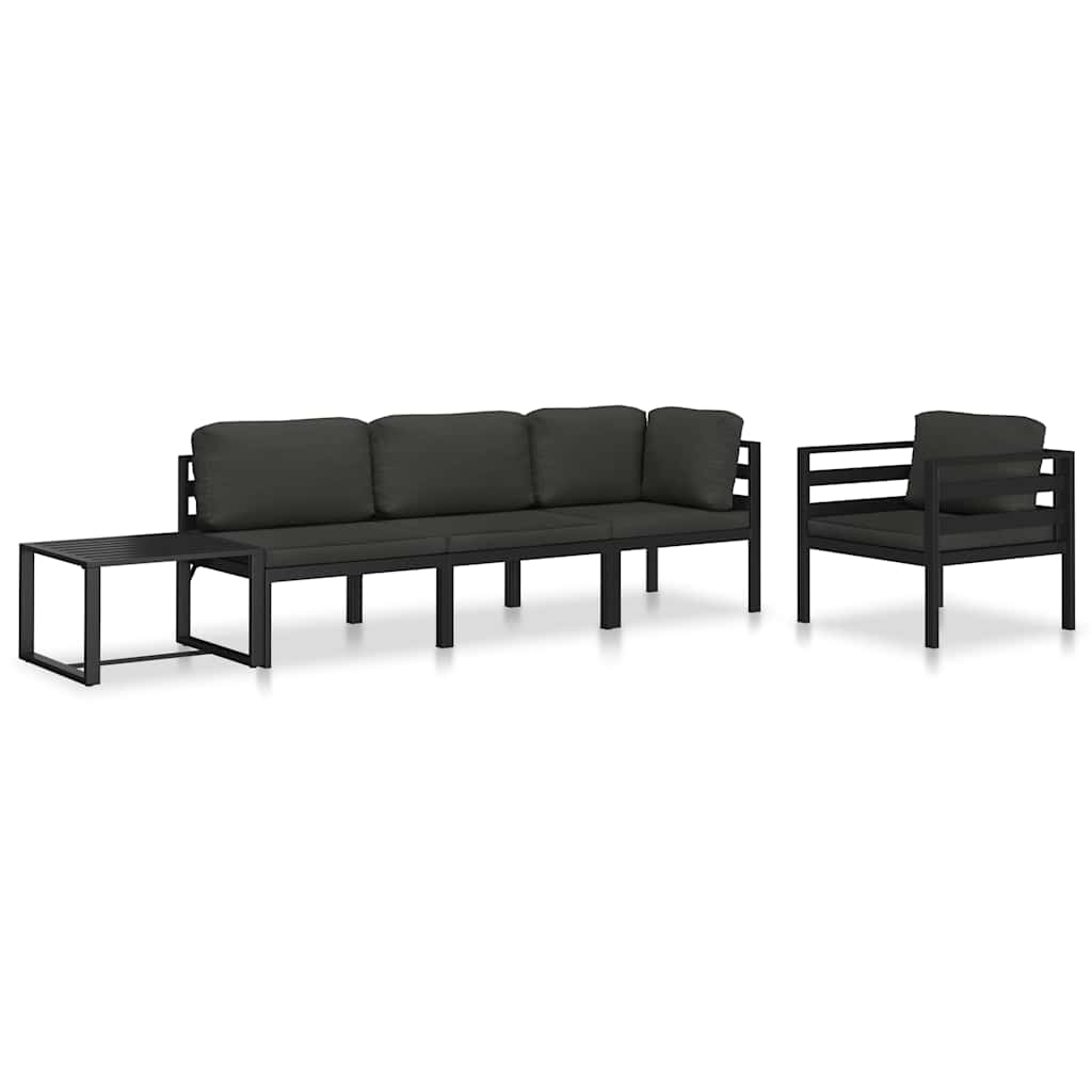 Coffee Table Aluminium Anthracite