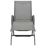 Sun Lounger Steel And Textilene