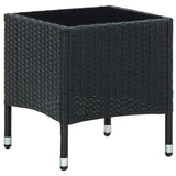 Garden Table 40X40X45 Cm Poly Rattan