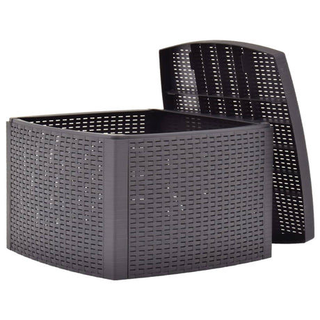 Side Table 54X54X36.5 Cm Plastic