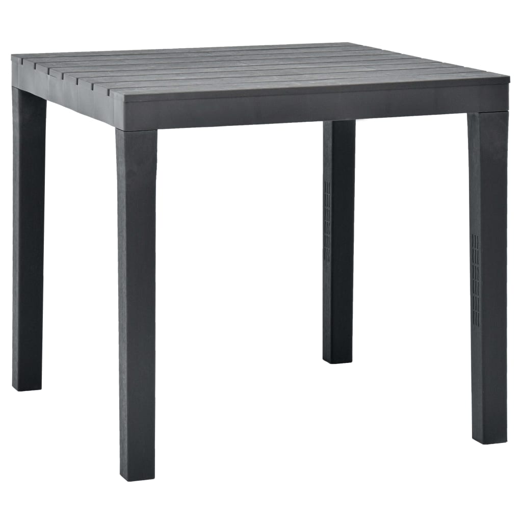 Garden Table With 2 Benches Plastic