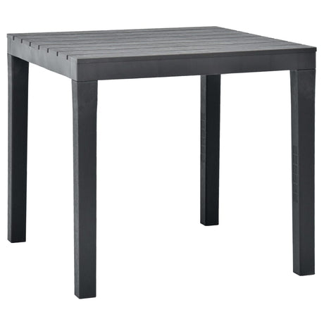 Garden Table With 2 Benches Plastic