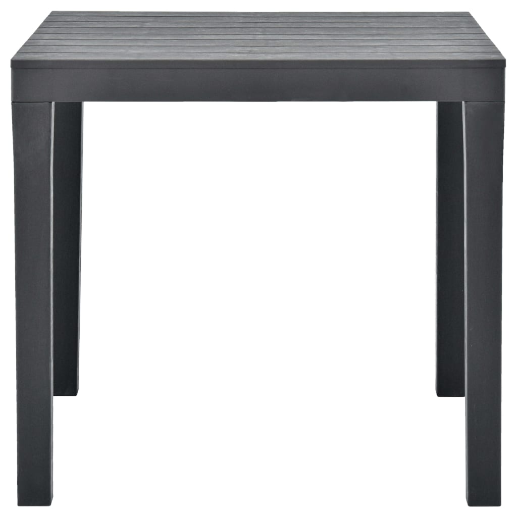 Garden Table With 2 Benches Plastic
