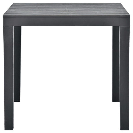 Garden Table With 2 Benches Plastic