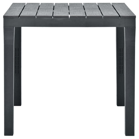 Garden Table With 2 Benches Plastic