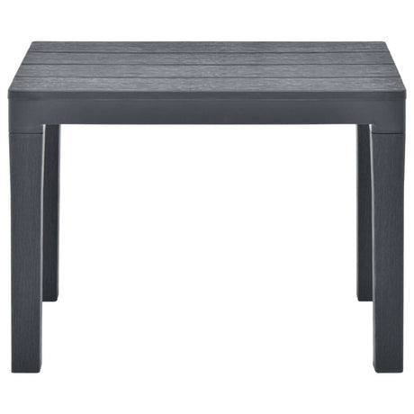 Garden Table With 2 Benches Plastic