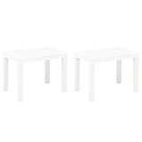 Garden Benches 2 Pcs Plastic