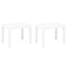 Garden Benches 2 Pcs Plastic