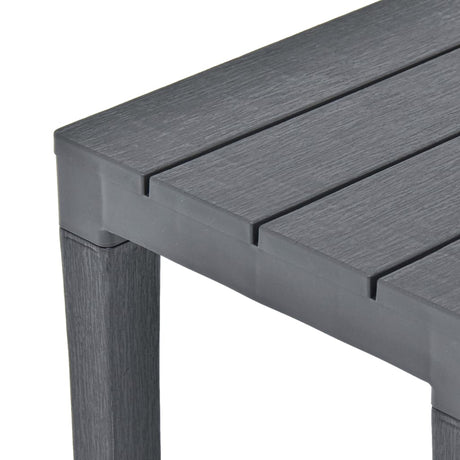 Garden Benches 2 Pcs Plastic
