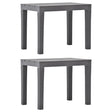 Garden Benches 2 Pcs Plastic
