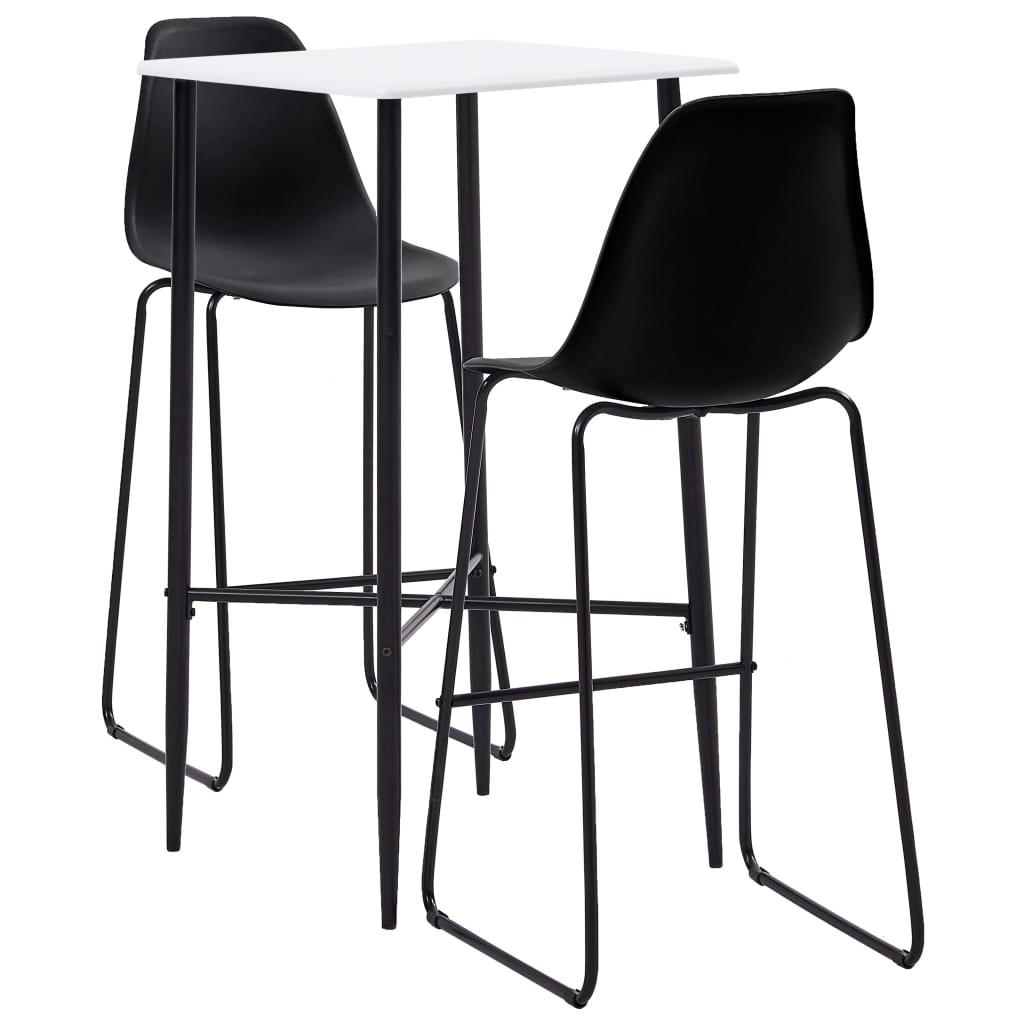3 Piece Bar Set Plastic