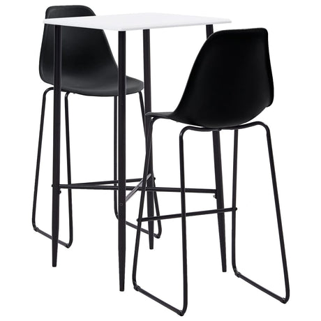 3 Piece Bar Set Plastic