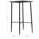 3 Piece Bar Set Plastic