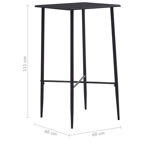 3 Piece Bar Set Plastic