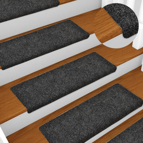 Stair Mats 5 Pcs Needle Punch 65X21X4 Cm