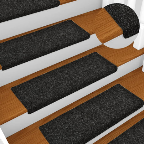 Stair Mats 5 Pcs Needle Punch 65X21X4 Cm