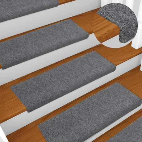 Stair Mats 5 Pcs Needle Punch 65X21X4 Cm