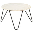 Coffee Table Real Stone With Marble Texture