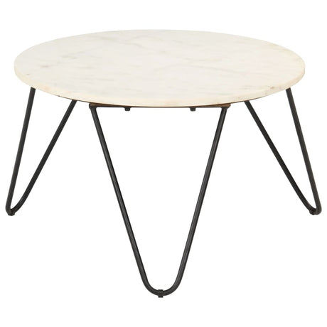 Coffee Table Real Stone With Marble Texture