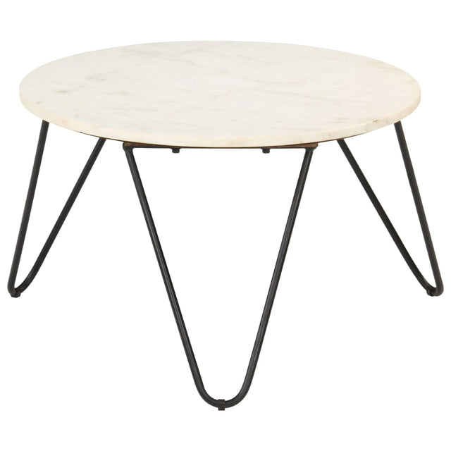 Coffee Table Real Stone With Marble Texture