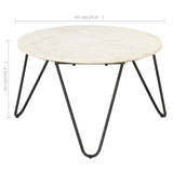 Coffee Table Real Stone With Marble Texture