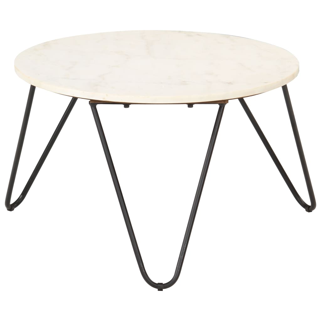 Coffee Table Real Stone With Marble Texture