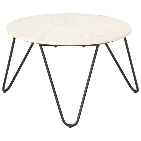 Coffee Table Real Stone With Marble Texture