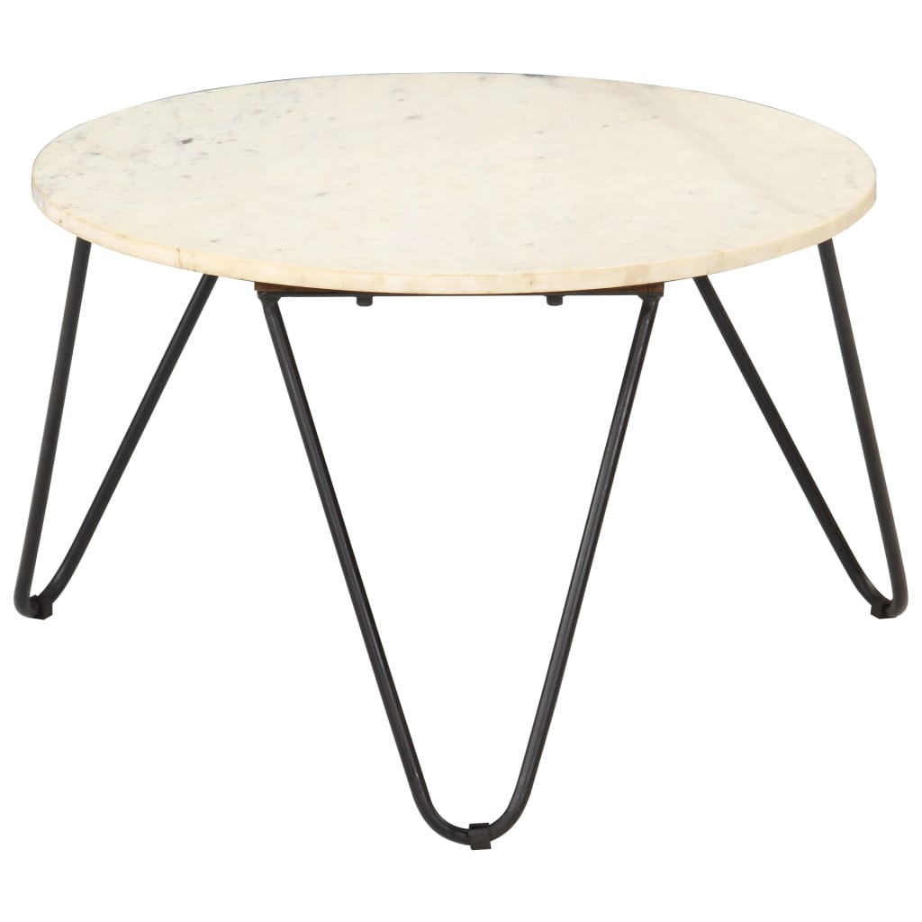 Coffee Table Real Stone With Marble Texture