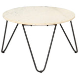 Coffee Table Real Stone With Marble Texture