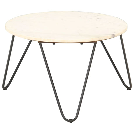 Coffee Table Real Stone With Marble Texture