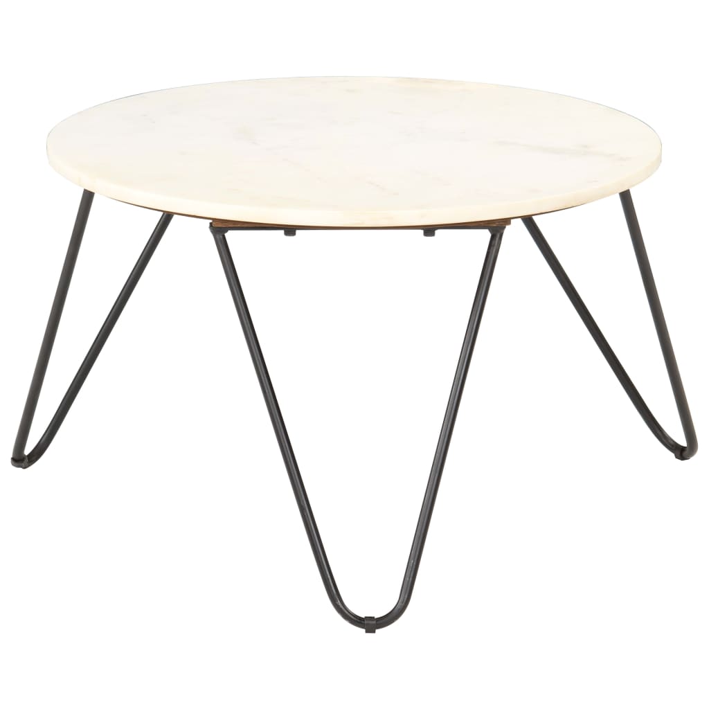 Coffee Table Real Stone With Marble Texture