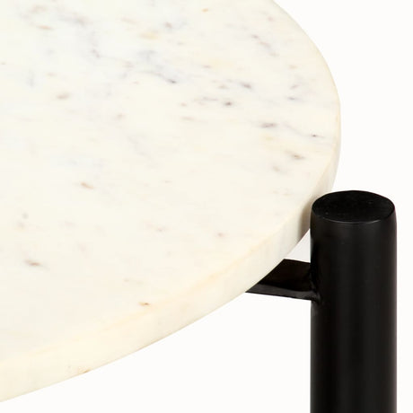 Coffee Table Real Stone With Marble Texture