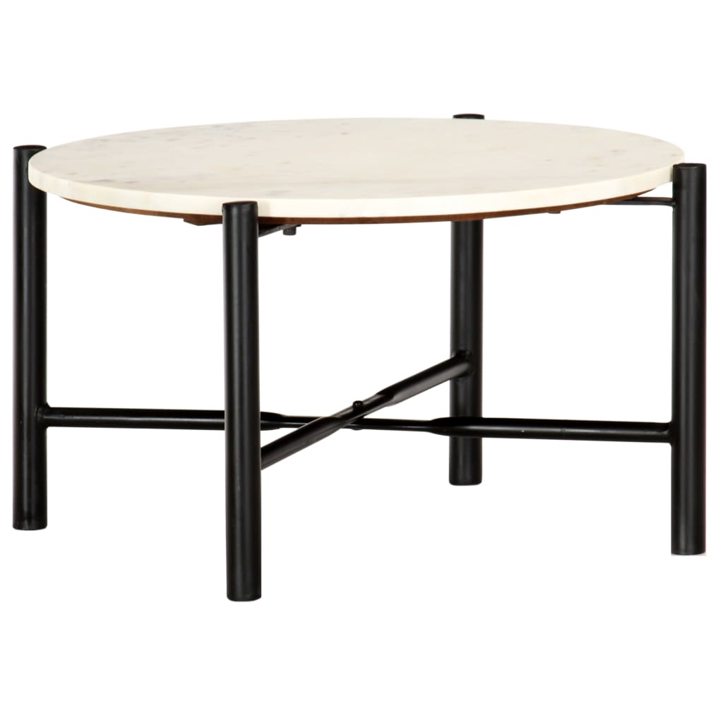 Coffee Table Real Stone With Marble Texture