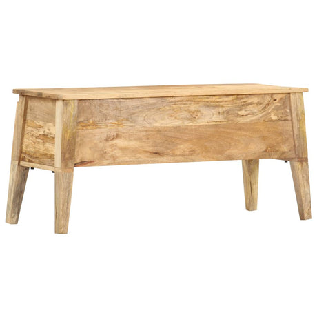 Storage Box 99X35X48 Cm Solid Mango Wood