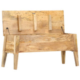 Storage Box 99X35X48 Cm Solid Mango Wood