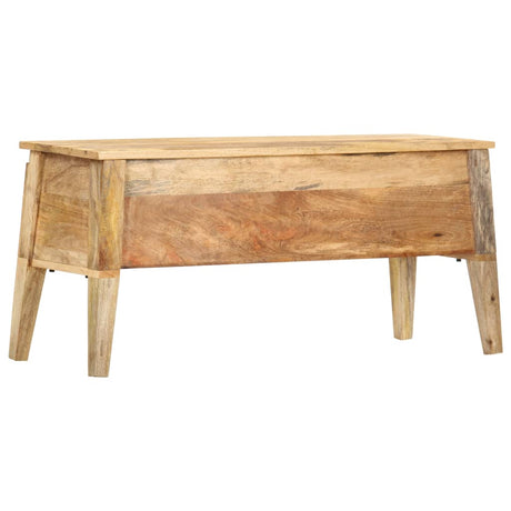 Storage Box 99X35X48 Cm Solid Mango Wood