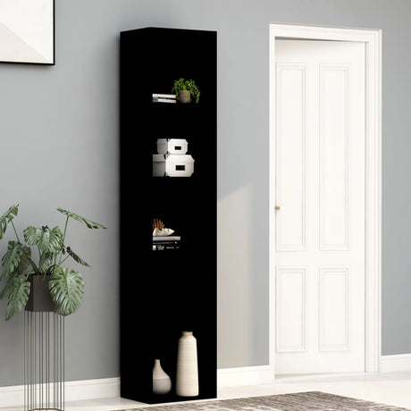 5-Tier Book Cabinet 80X30X Engineered Wood