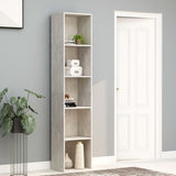 5-Tier Book Cabinet 80X30X Engineered Wood