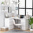 Corner Desk 145X100X76 Cm Engineered Wood