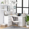 Corner Desk 145X100X76 Cm Engineered Wood