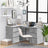 Corner Desk 145X100X76 Cm Engineered Wood