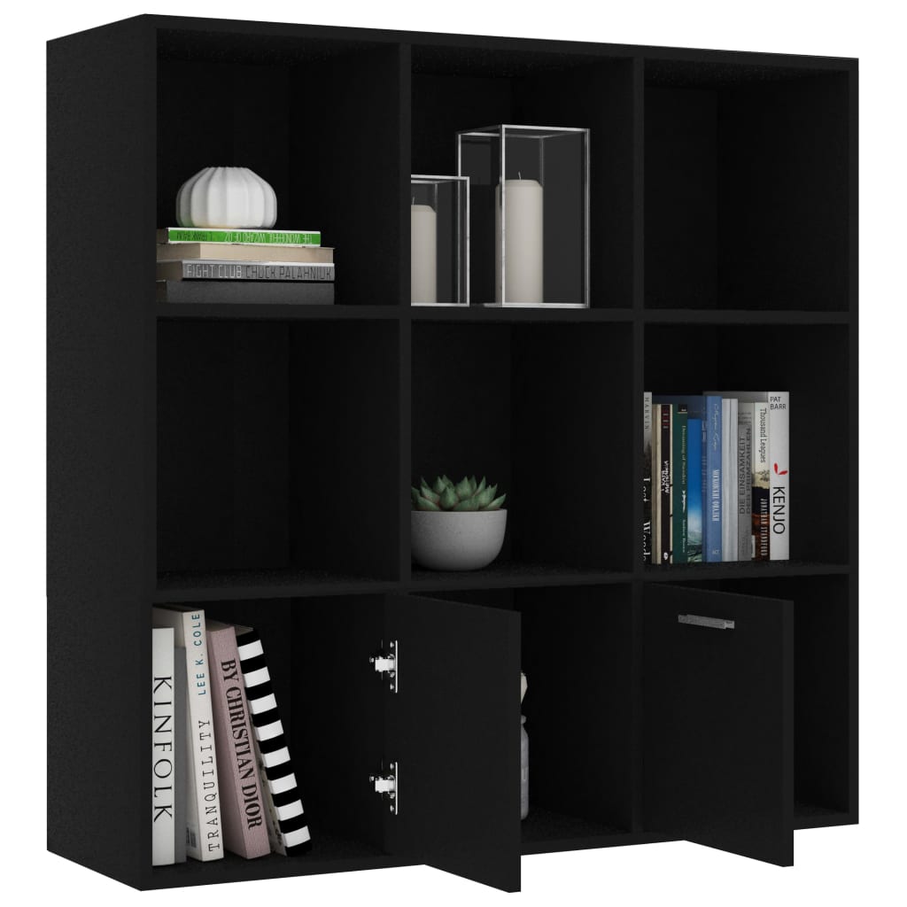 Book Cabinet 98X30X98 Cm Engineered Wood