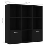 Book Cabinet 98X30X98 Cm Engineered Wood