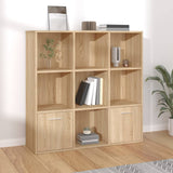 Book Cabinet 98X30X98 Cm Engineered Wood
